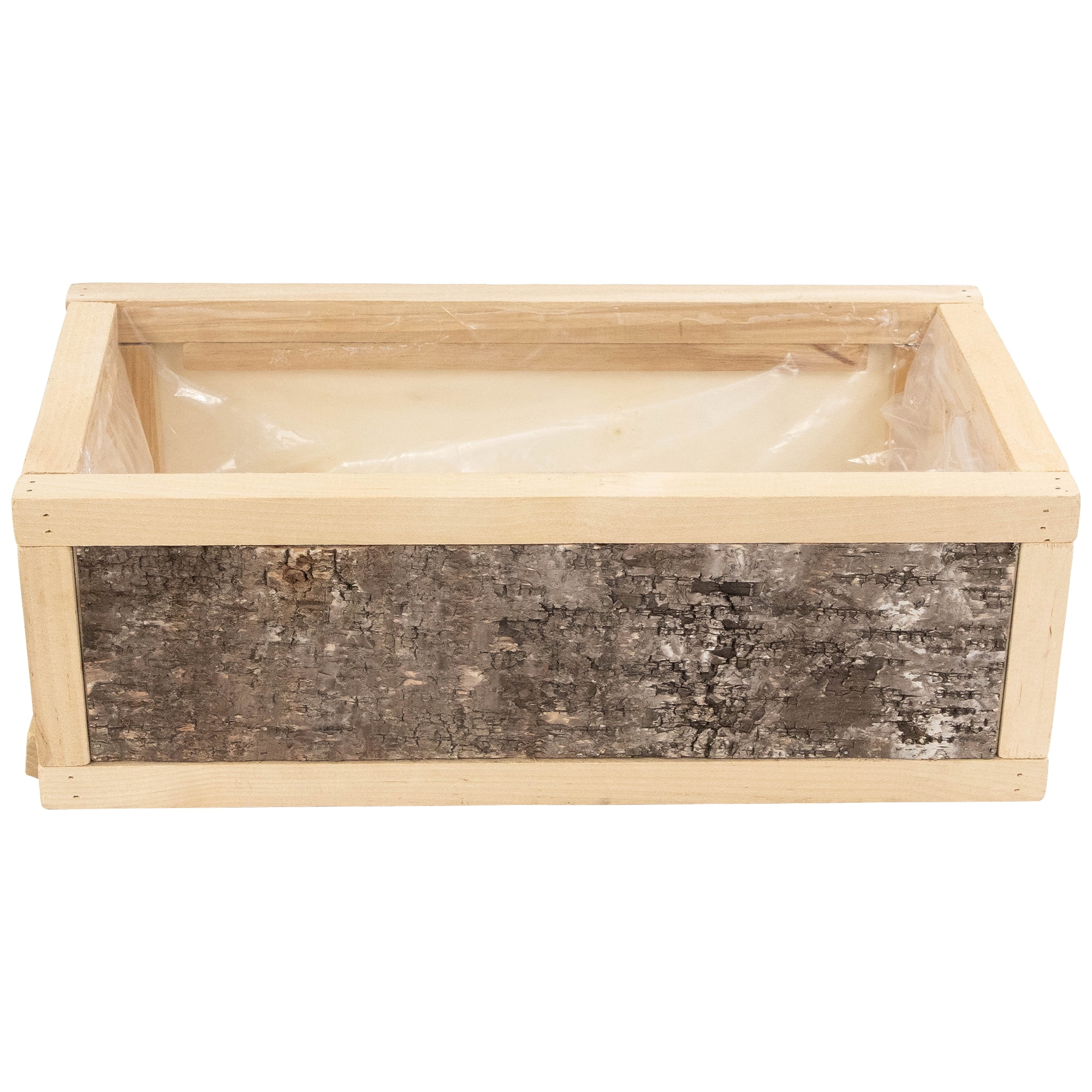Northlight Rustic Wooden Storage Boxes  - 15.5" - Set of 2