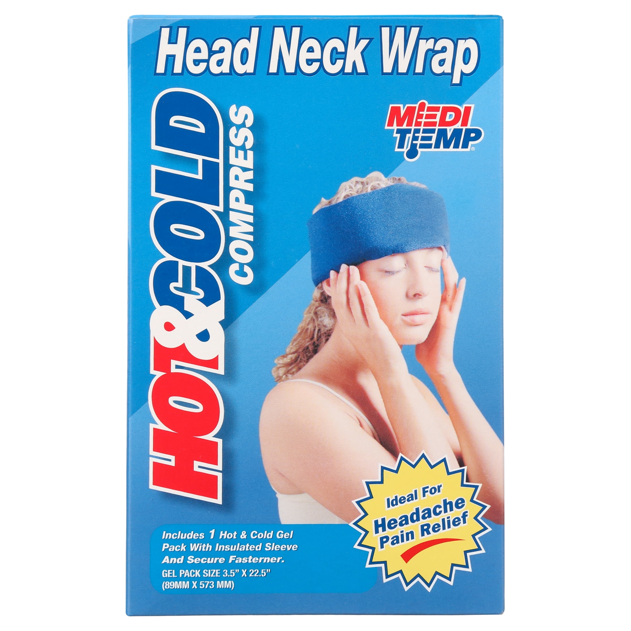 (2 pack) Medi-Temp Reusable Hot&Cold Compress Large Universal 1ct