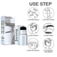 thumbnail image 4 of Jaysuing Of Eyebrow Printing Set Eyebrow Powder Hairline Portable Eyebrow Repair Shadow Re-hairline Modification Eyebrow style 1, 4 of 4