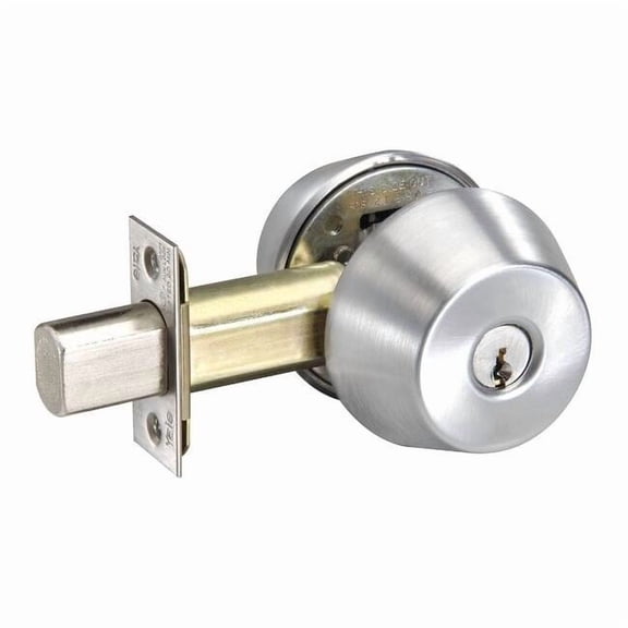 Assa Abloy Accentra Deadbolt,Med.Duty,Satin Chrome D122 x 626
