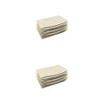 thumbnail image 2 of relayinert 3x Blue Plastic Under Bed Storage Convenient Organizer For Clothes Blankets And Duvets Keeping White 2Set, 2 of 6