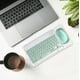 thumbnail image 2 of Teclado Bluetooth Pisexur para teléfonos móviles y tabletas, teclado y ratón inalámbricos magnéticos con control mágico, organizador de electrónica para niños., 2 of 9
