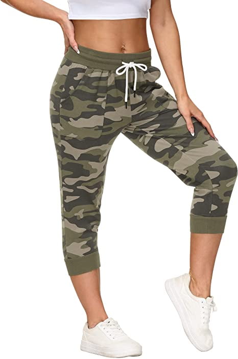 SPECIALMAGIC Cotton Joggers for Women Sweatpants with Pockets Lounge Pants Running Workout Bottoms with Stripes 