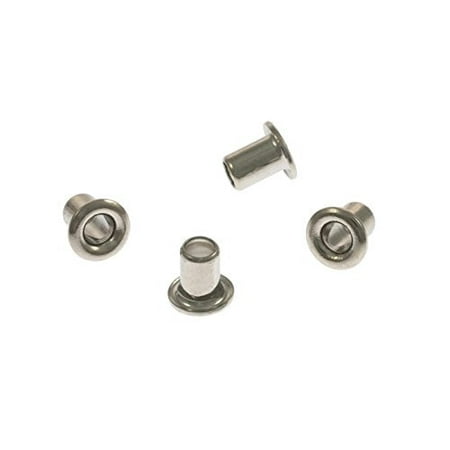 

Eyelet Rivets 1/8 Silver Color (24-Pcs)
