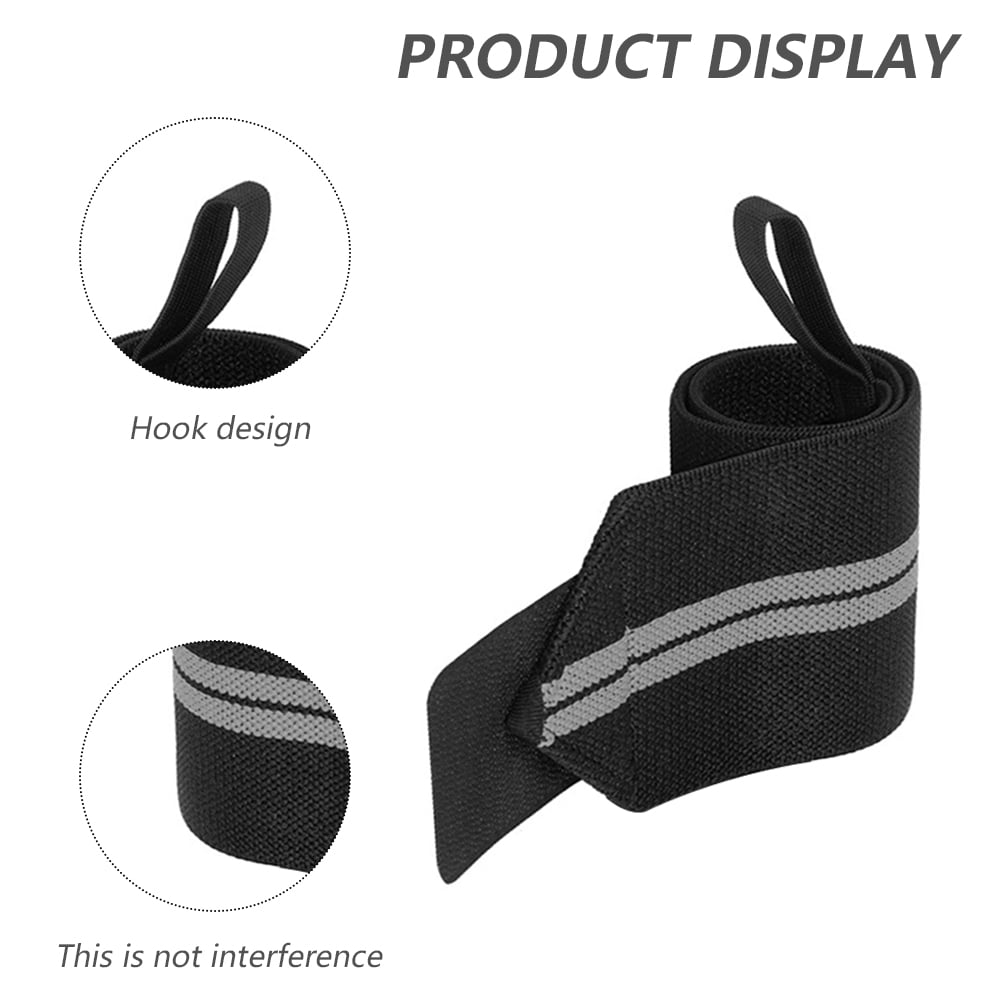 kossto Wrist Support Brace, Wrist Strap, Sport Wrist Wrap Gym Accessories for Hand Grip, Weightlifting for Wrist Pain Relief with Thumb Loop Straps