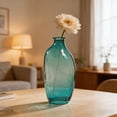 thumbnail image 4 of Naittoop Mini Glass Flower Vase,Cute Green Small Vases Handmade,for Floral Arrangements,Tiny Centerpiece for Home Office Wedding Party Events Table Decor (Not Include Flower) 6 in, 4 of 7