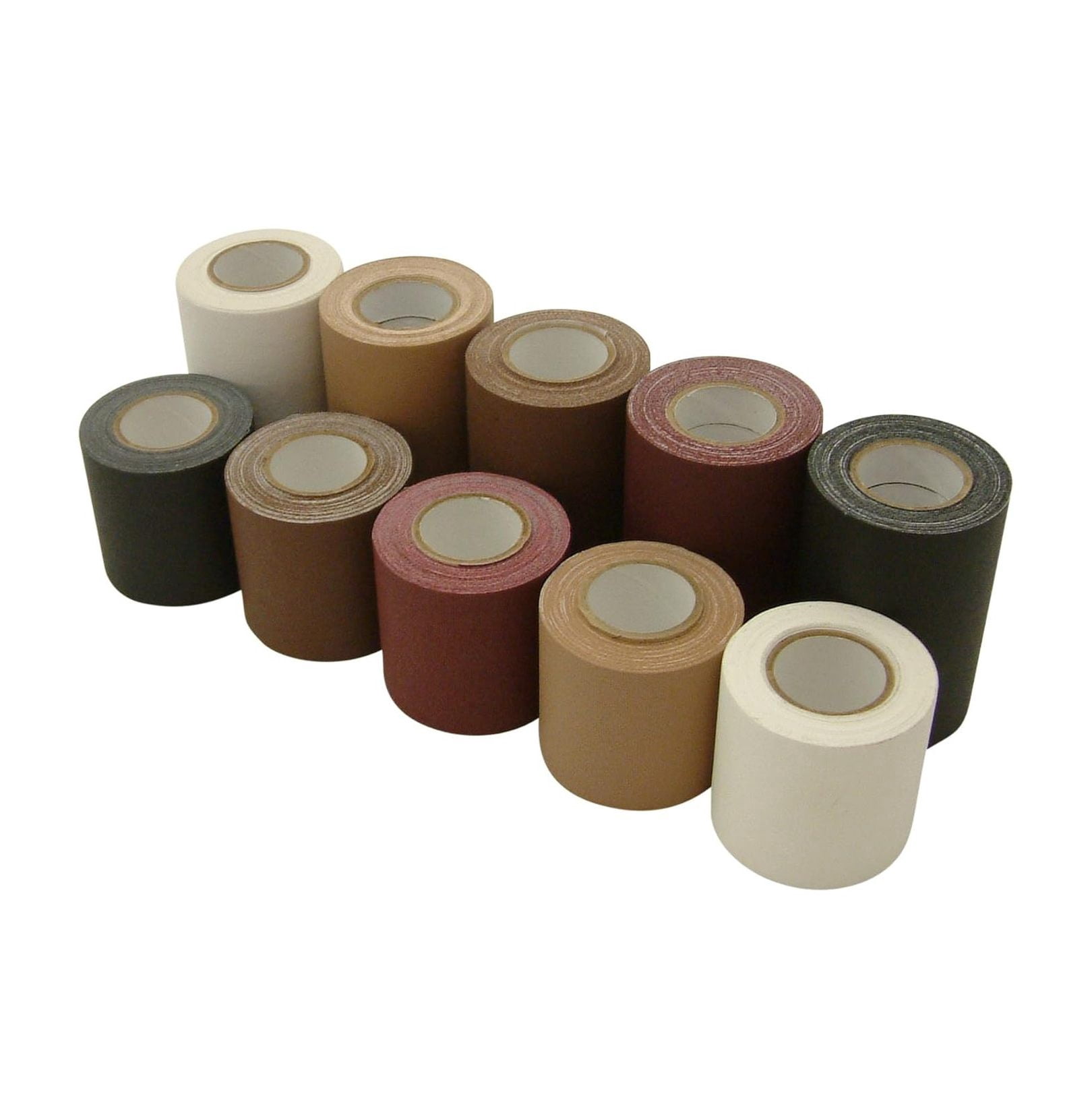 JVCC Patch & Repair Tape for Leather and Vinyl surfaces [Gaffers Tape] (REPAIR-1): 3 in. (72mm actual) x 15 ft. (Dark Green)