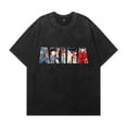 thumbnail image 4 of THNCLZX Washed vintage Akira cotton T-shirt anime street hip-hop short-sleeved pattern summer unisex clothing, 4 of 10