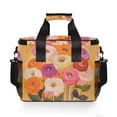 thumbnail image 7 of FORMRS Insulated Cooler Bag 24 Cans Capacity Soft Leakproof Lunch Box with Side Pockets, Abstract Floral, 7 of 7