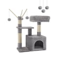 thumbnail image 1 of Torre para gatos Feandrea Cat Tree gris claro Tamaño pequeño, 1 of 8