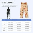 thumbnail image 4 of Naloa Cute Foxes Pajama Pants Men, PJ Bottoms, Sleep & Lounge Pants-Large, 4 of 6