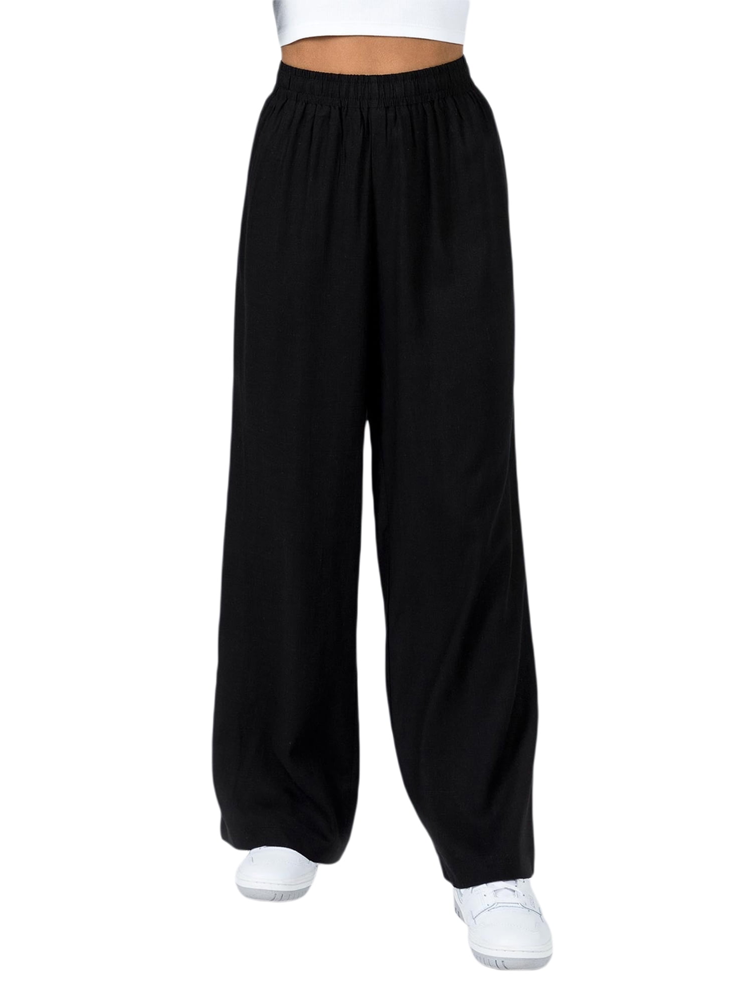 Ma&Baby Women High Waist Palazzo Wide Leg Yoga Pants Trousers,S,M,L,XL