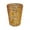 Yellow, variant on Vintage Embossed Drinking Glasses, 10.8Oz Colored wide mouth Glass Cup
