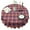 Multi Color Checkerboard, variant on Black and White Wavy Checkerboard Pattern Round Tablecloth 60"x60",Wrinkle Wipeable Table Cloth for Kitchen Dining Room Picnic Patio Party
