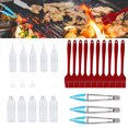 thumbnail image 4 of BBQ Kit, Grill Kit, Widely Used Silicone Ergonomical Convenient Kitchen Use For Barbecue, 4 of 8