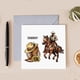 thumbnail image 2 of Sellos transparentes de vaquero para tarjetas, sellos del Salvaje Oeste, 5,91 x 5,91 pulgadas., 2 of 8