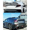 thumbnail image 5 of FOR 2022-2024 SUBARU WRX VB JDM GLOSS BLACK DUCKBILL HIGHKICK TRUNK SPOILER WING LID, 5 of 6