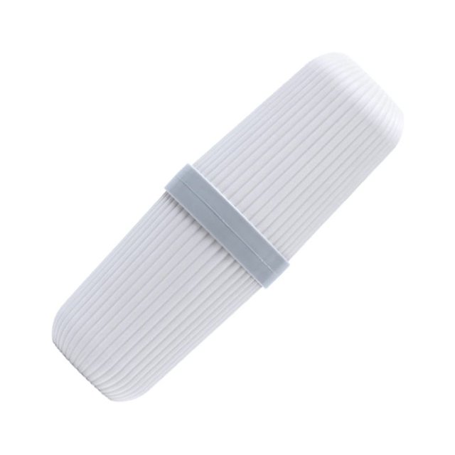 Bewildely Caja portátil para cepillos de - Hecha de plástico PP Estuche para cepillos de resistente y duradero Taza para cepillos de Liviano Type2 NO2