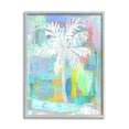 thumbnail image 4 of Stupell Industries Tropical White Palm Tree Vivid Brushstrokes Abstract Design Framed Wall Art, 11 x 14, Design by Kristen Dew, 4 of 5