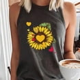 thumbnail image 2 of Tops casuales de verano sin mangas para mujer Tops de chaleco sin mangas con estampado de cuello redondo Pompotops  lopia997032, 2 of 7