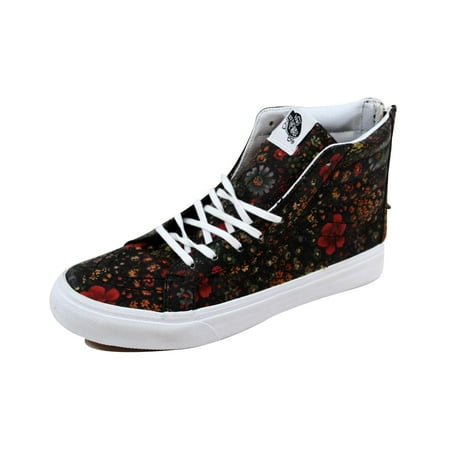 Vans Sk8 Hi White - Vans Men's SK8 Hi Slim Zip Floral Leather Multi Color nan VN000XH8JR1