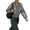 Gray, variant on Rrxhxhs Cardigan Sweaters for Women Argyle V-Neck Knit Button Front Long Sleeve Cropped Vintage Casual Layering Top