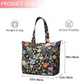 thumbnail image 4 of Pioneer Flower Floral Print Pattern Travel Tote Bags for Women Carry On,Large Weekender Bags for Women Travel,Multi Functional Duffle Bag for Work,Shopping,Sports, 4 of 5