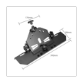 thumbnail image 2 of Angle Grinder 45-Degree Chamfering Machine Tile Cutting Machine Chamfering Rack Small Edging Tool Chamfering Rack, 2 of 6