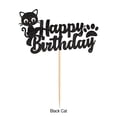 thumbnail image 2 of Langgg Cat Cat Happy Birthday Cake Plaque, 2 of 9
