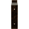 thumbnail image 5 of Ekena Millwork 2"W x 12"D x 7 3/4"H Steel Truss Shelf Bracket, Antiqued Copper, 5 of 11