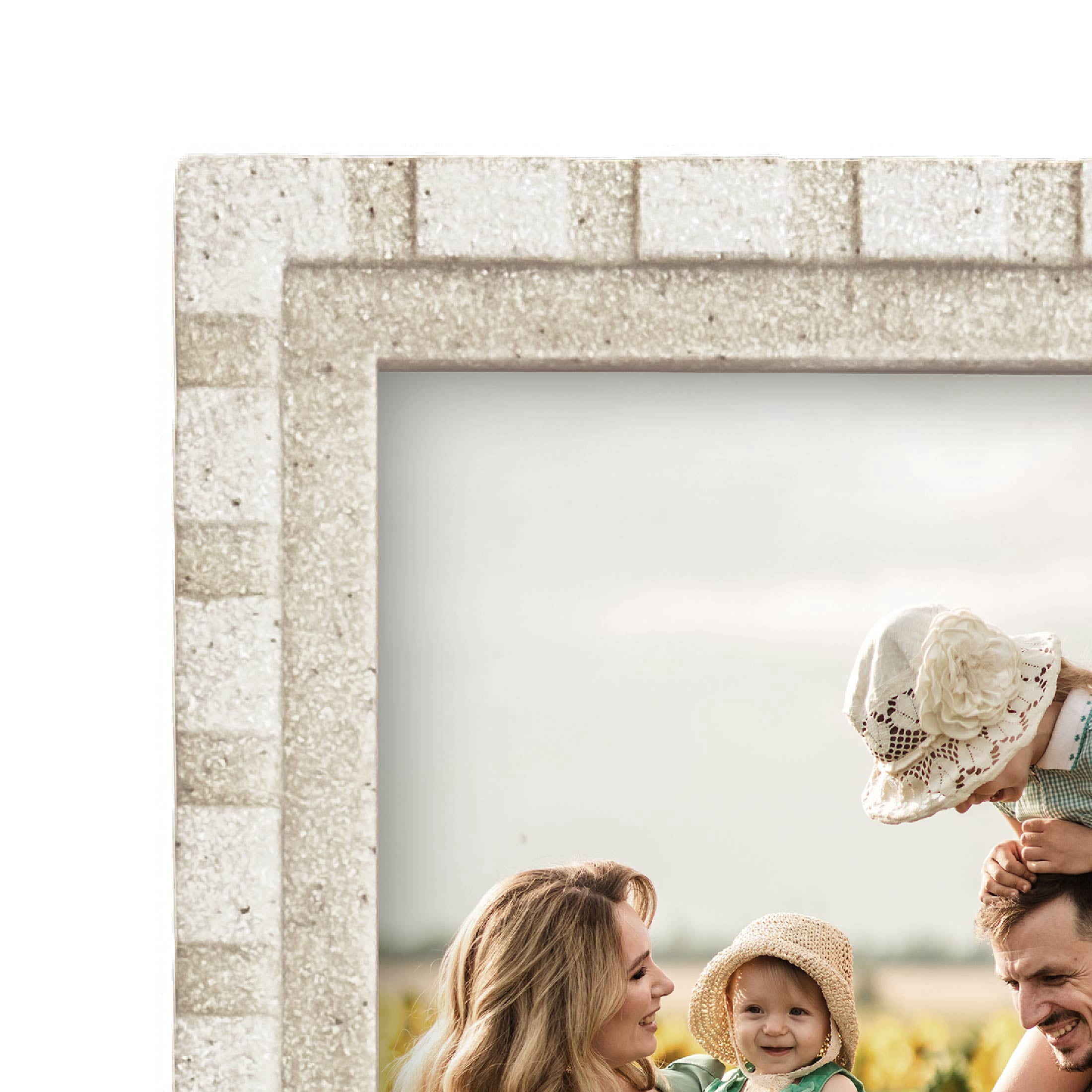 OneDesign Home 5x7 Layered Artisan Sandstone Picture Frame