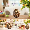 thumbnail image 6 of Exquisite Carved Resin Easter Eggs, Animal Pattern Decorative Eggs, Handcrafted Easter Gift Ideas, Perfect Holiday Decorative Items for Home Table Display, A, 1pc, 6 of 6