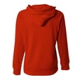 thumbnail image 2 of A4 Tech Fleece Hoodie For Women in Scarlet | NW4245, 2 of 3