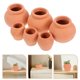 thumbnail image 4 of ColoMX 6 uds Mini macetas suculentas macetas de terracota macetas de Cactus de flores pequeñas macetas suculentas para balcón, 4 of 8