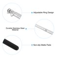 thumbnail image 4 of Unique Bargains 1.6M/5.2ft Telescopic Handheld Flagpoles, 4Pcs Teachers Pointer Stick Black, 4 of 7