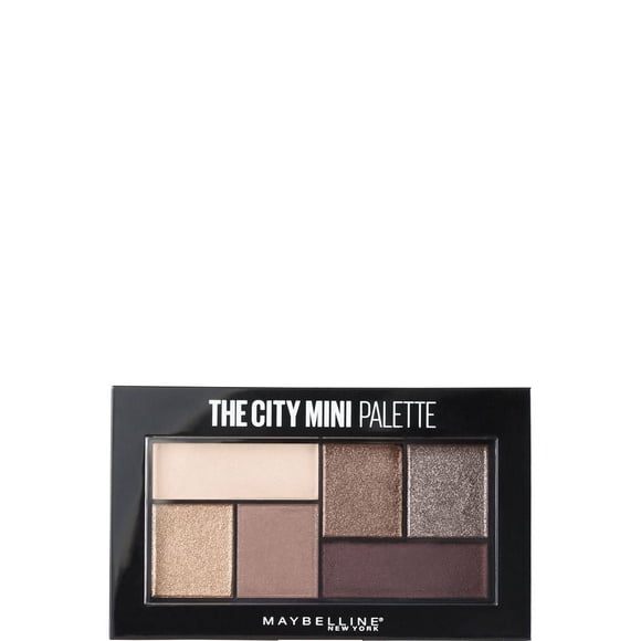 Maybelline New York The City Mini, Fard à paupières Palette, Chill Brunch Neutrals, 4 g