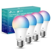 TP-Link Accessory KL125P4 Kasa Smart Wi-Fi Light Bulb Multicolor 4-Pack Retail