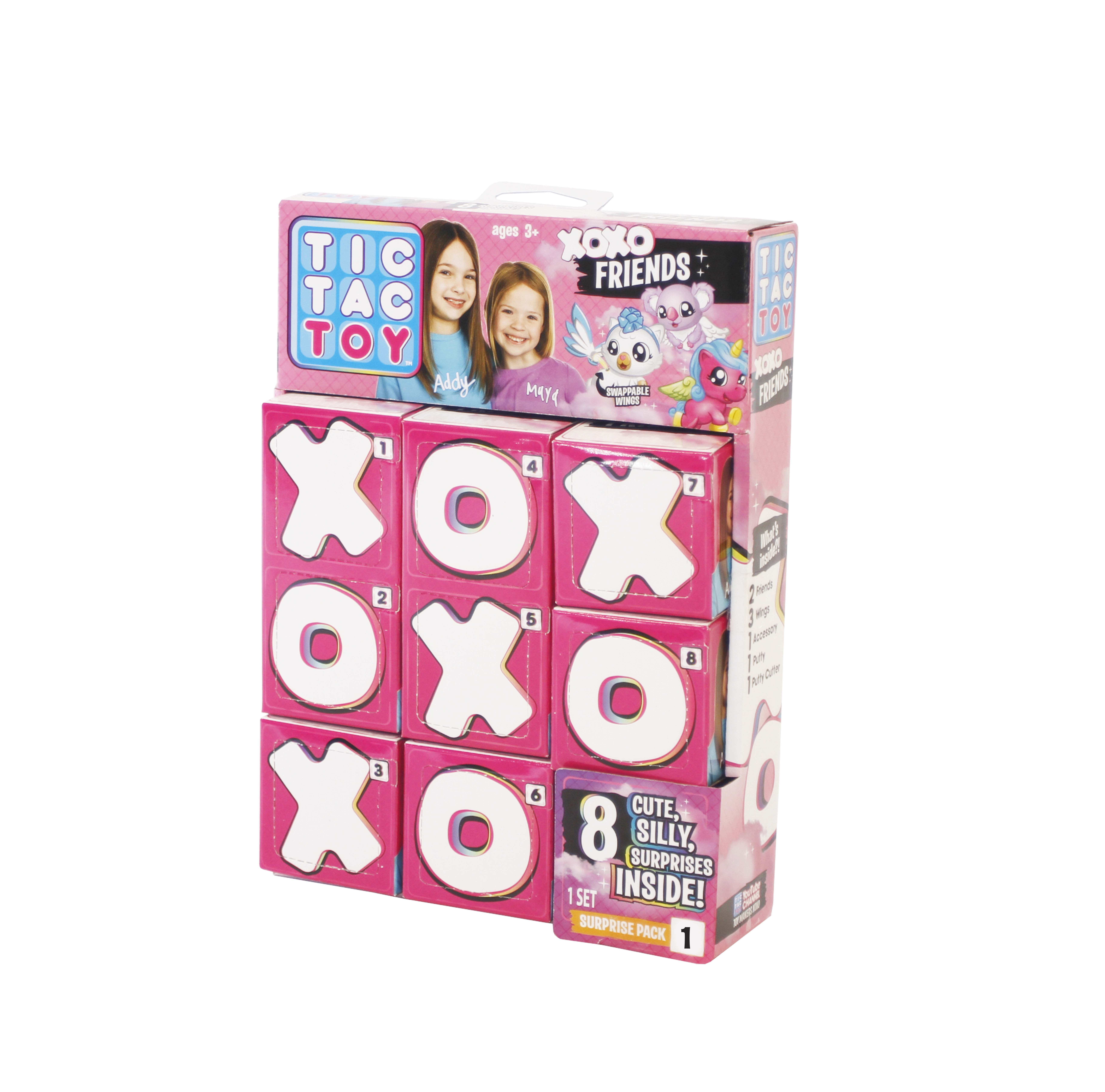 TIC TAC TOY XOXO Cupcake Surprise Great Toy & Gift for Girls Mix & Match Fun and Cute Collectibles and Accessories 