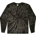 thumbnail image 2 of Colortone Tie Dye Long Sleeve Shirt Kids Juniors Sizes XS to L, 2 of 4