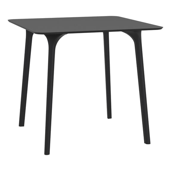 Compamia Maya Square Table 31 inch Black