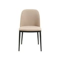 thumbnail image 5 of LeisureMod Tule 9-Piece Dining Set in Steel Frame with 8 Velvet Seat Dining Chairs and 71" Oval Dining Table with MDF Tabletop, Natural Wood/Brown, 5 of 19