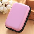 thumbnail image 1 of BUYISI Usb Storage Bag Holder Portable Data Cable Headset Organizer Accessory Pink, 1 of 7