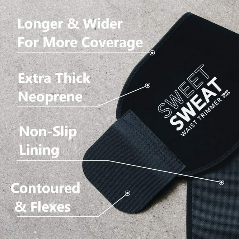 Buy SWEET SWEAT WAIST TRIMMER® Men's, Women's Sweet Sweat Belt Black at