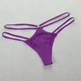 thumbnail image 4 of HOMBOM Women's Comfort Thong Low Rise Lace Seamless Breathable Everyday Underwear, 4 of 5