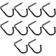 thumbnail image 3 of HOMEMAXS 10 Pcs S Hooks for Hanging Hanger 5.10X4.00X1.00CM Black, 3 of 8