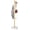 Golden-8 Hooks, variant on Modern Metal Coat Rack Stand, Coat Rack Freestanding with Natural Marble Base, Sturdy Heavy Duty Coat Racks with 8 Hooks, Black Coat Hall Tree Stand for Entryway, Office