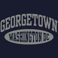 thumbnail image 3 of CafePress - Georgetown Washington DC Sweatshirt (Dark) - Classic Crew Neck Sweatshirt, 3 of 4