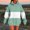 Green, variant on Women Hoodie Women Pullover Sweatshirt Long Sleeved Pockets Drawstring Pullover Print Soft Casual Oversized Tops Lady Gym Workout Fall Winter Wear Pink