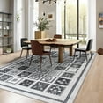 thumbnail image 2 of Ultrug Area Rugs for Bedroom Rug for Living Room Nursery Decor Fluffy Carpet,6'x9',Black, 2 of 7