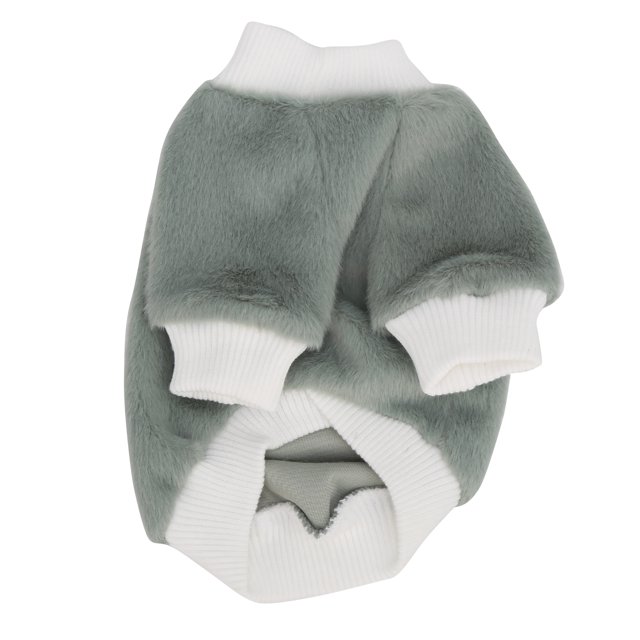 Ropa para mascotas Otoño e Invierno Ropa cálida para perros Abrigo engrosado de fibra de lana natural para perros pequeños